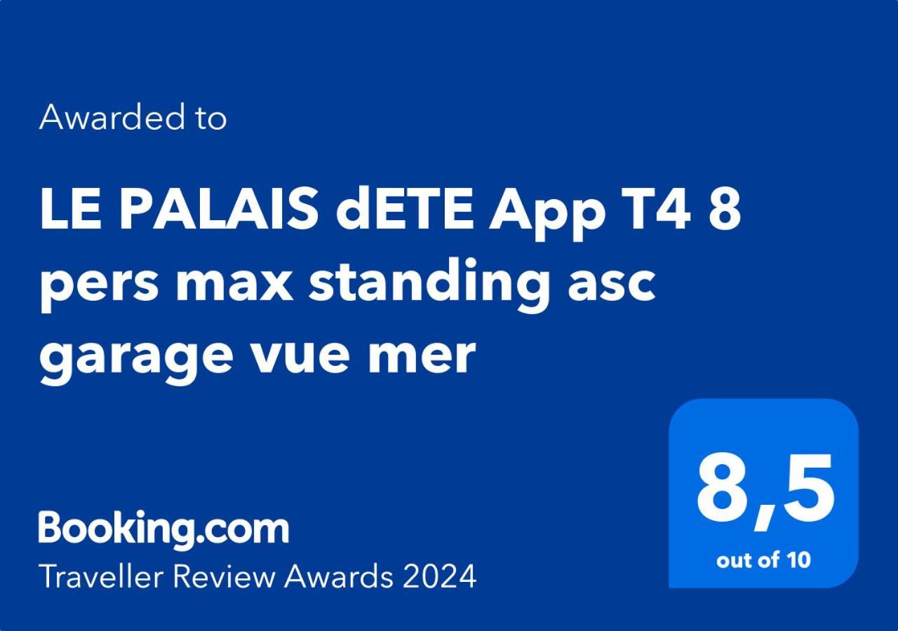 Апартаменты Le Palais Dete T4 6-8 115M2 Grand Standing Garage Carplug Кане Экстерьер фото
